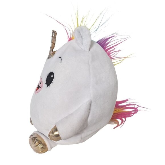 Pikmi Pops Dream Stretchy White Unicorn Plush Stuffed Animal 2017 Moose Toys 9" - Picture 4 of 6